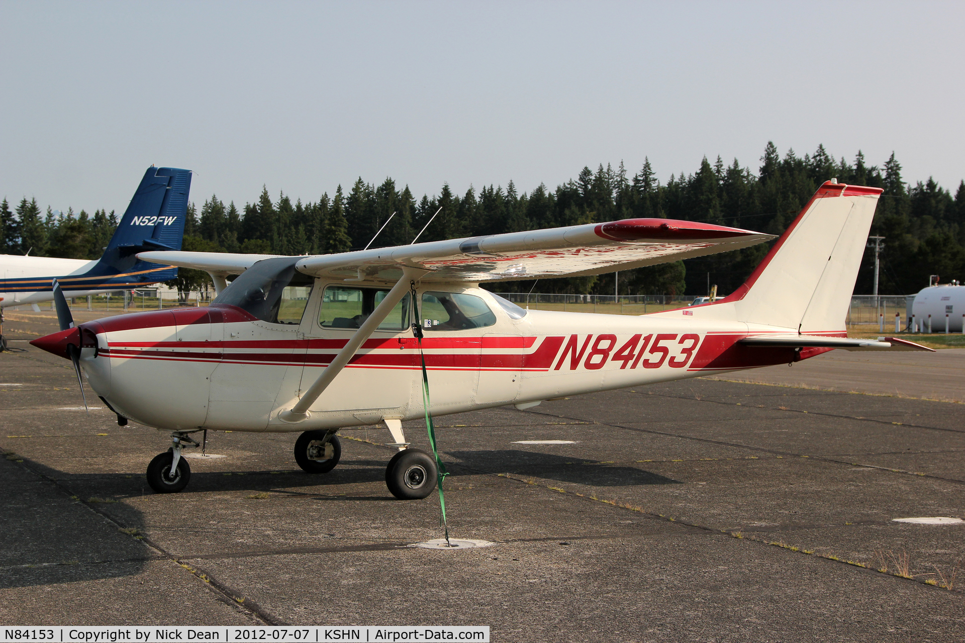 N84153, 1969 Cessna 172K Skyhawk C/N 17258360, KSHN/SHN