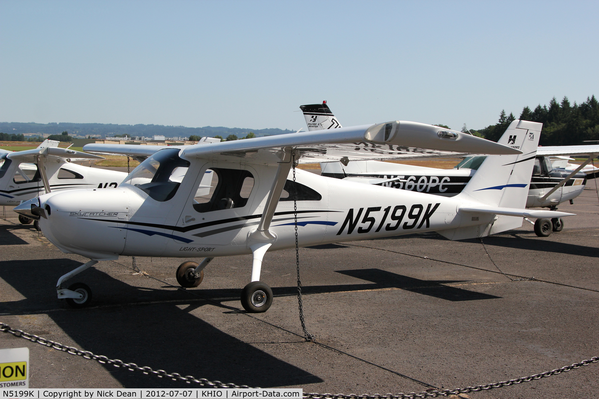 N5199K, Cessna 162 Skycatcher C/N 16200076, KHIO/HIO