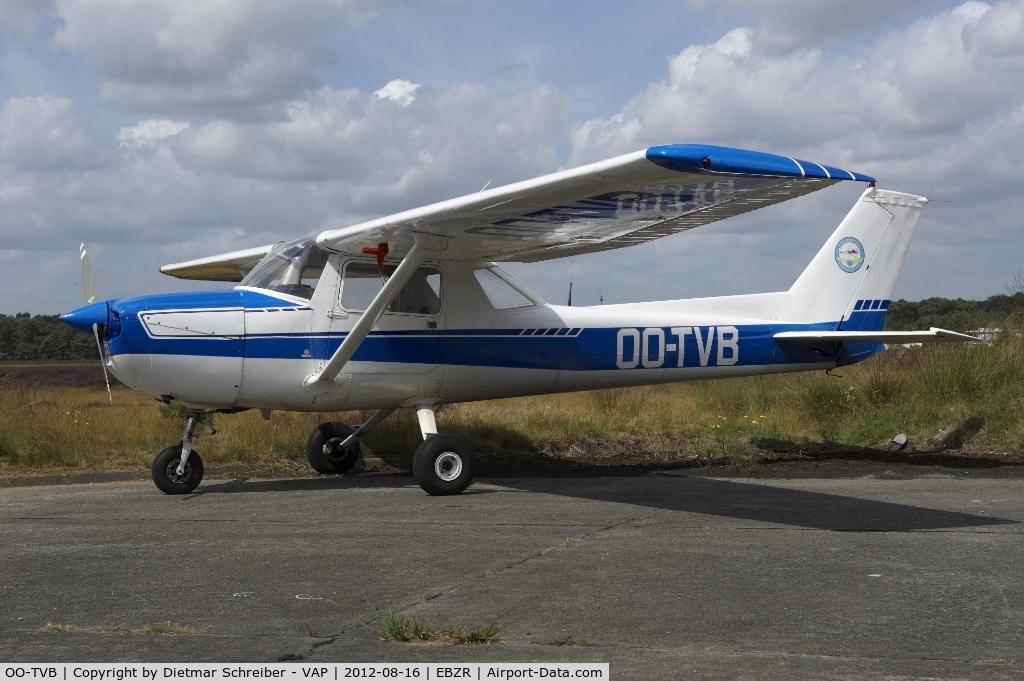 OO-TVB, Cessna CF150L C/N 150-1118, Cessna 150