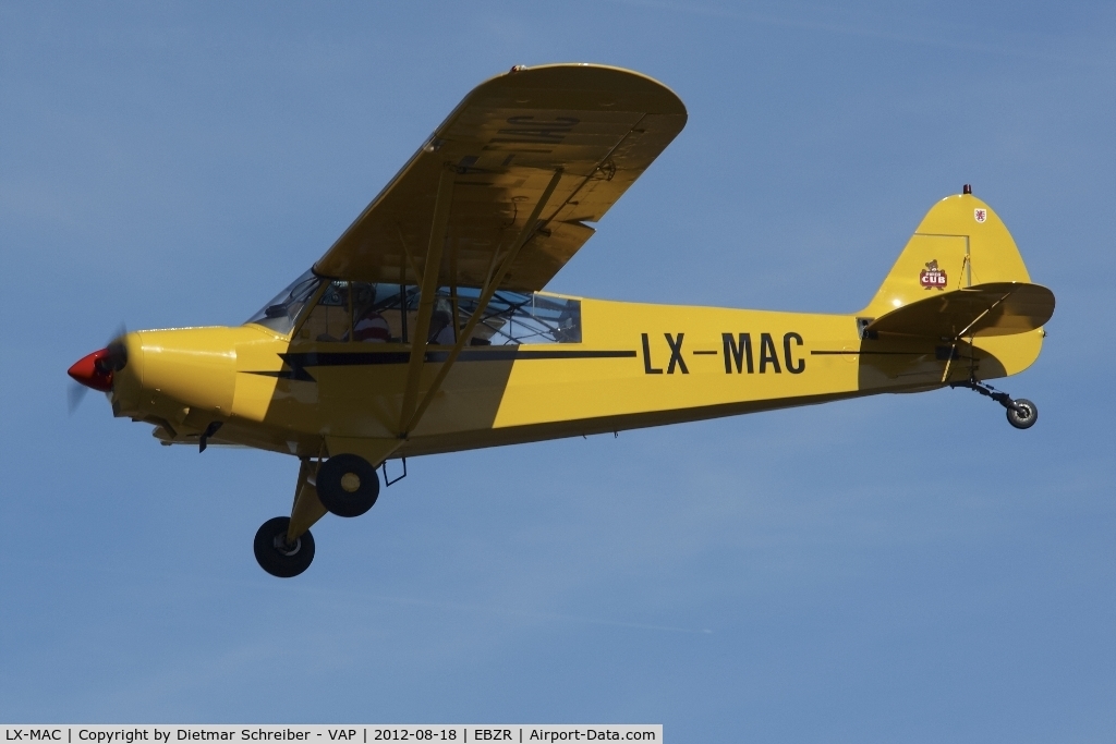 LX-MAC, 1956 Piper L-18C Super Cub (PA-18-150) C/N 18-5392, Piper 18