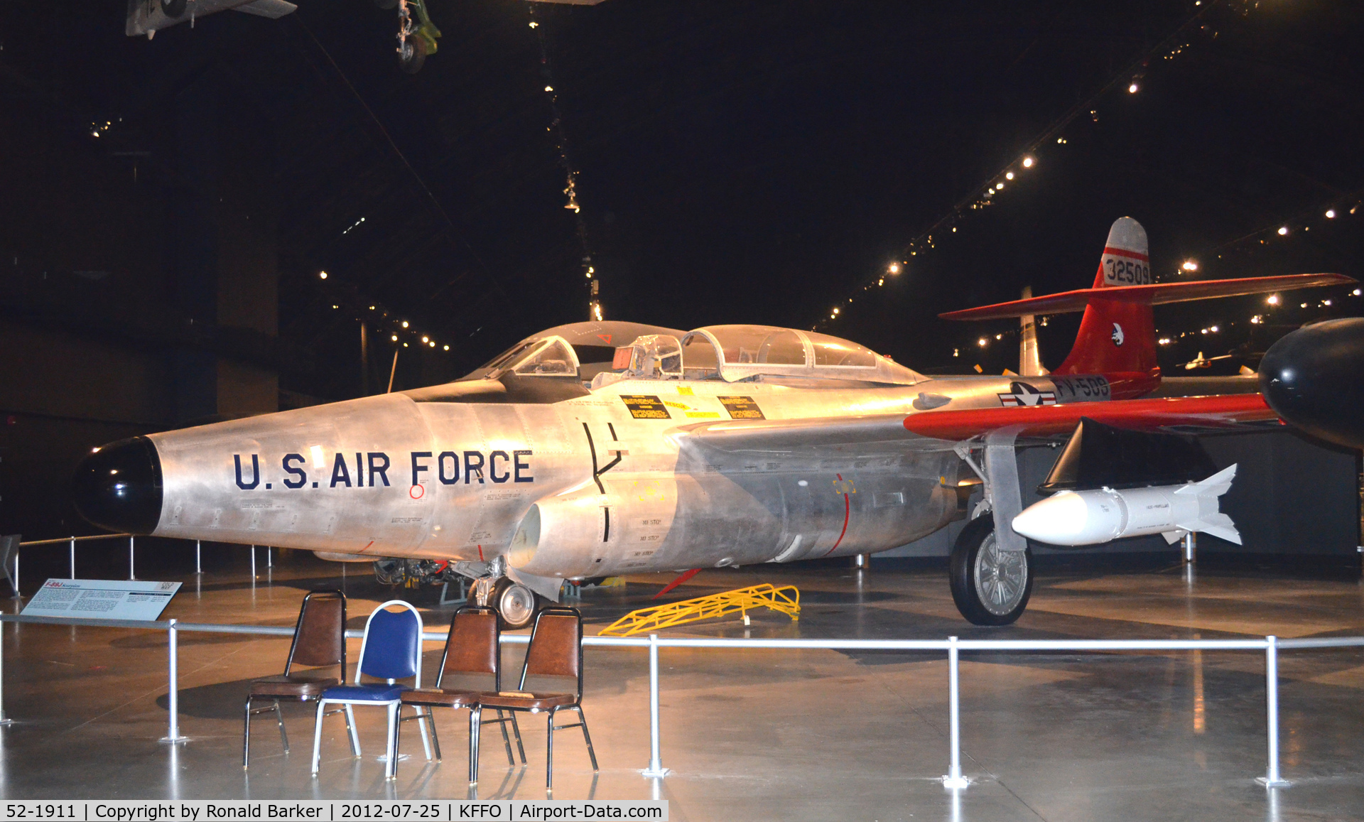 52-1911, 1952 Northrop F-89D Scorpion C/N Not found 52-1911, AF Museum shown as 53-2509