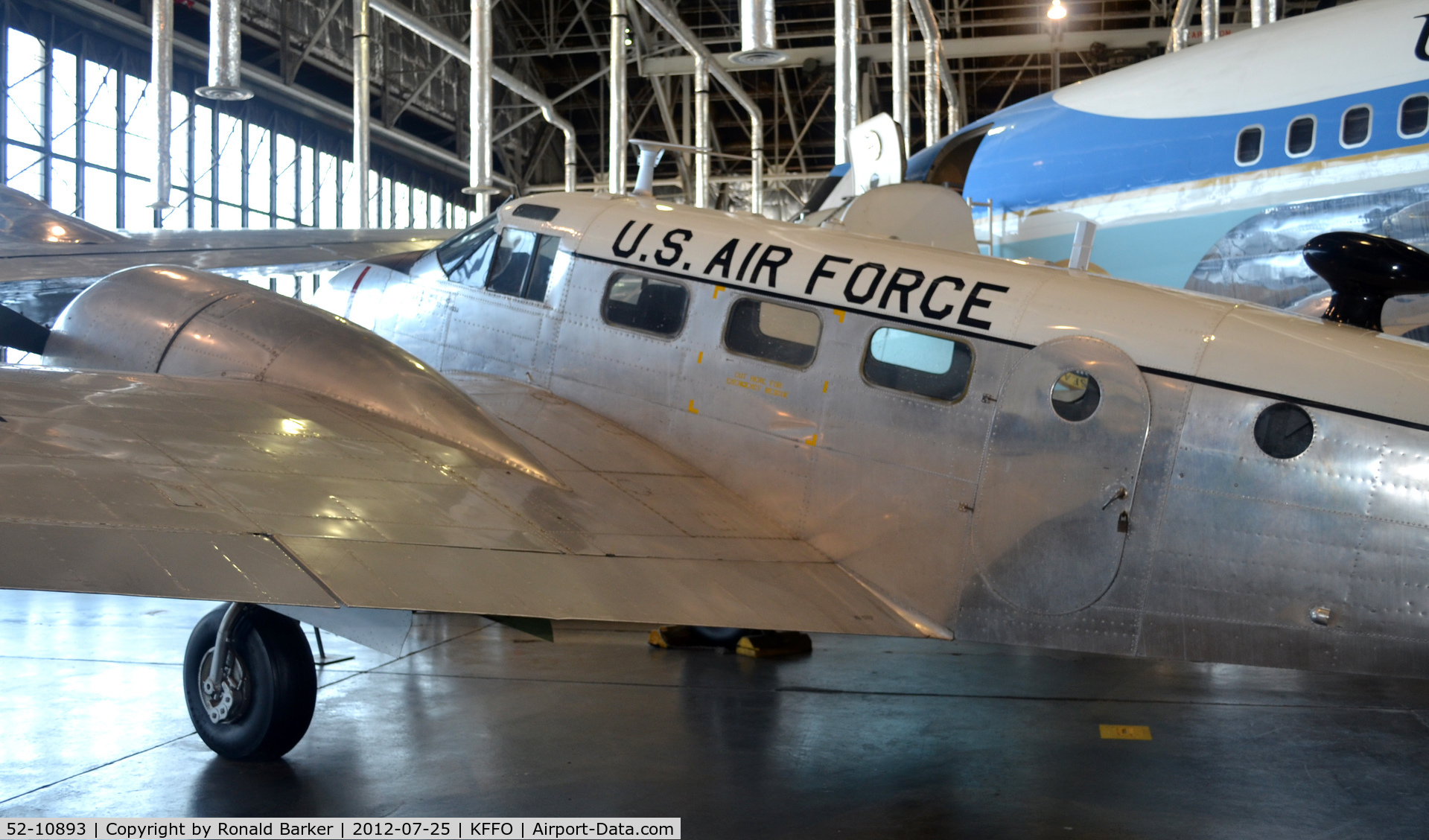 52-10893, 1952 Beech C-45H Expeditor C/N AF-823, AF Museum
