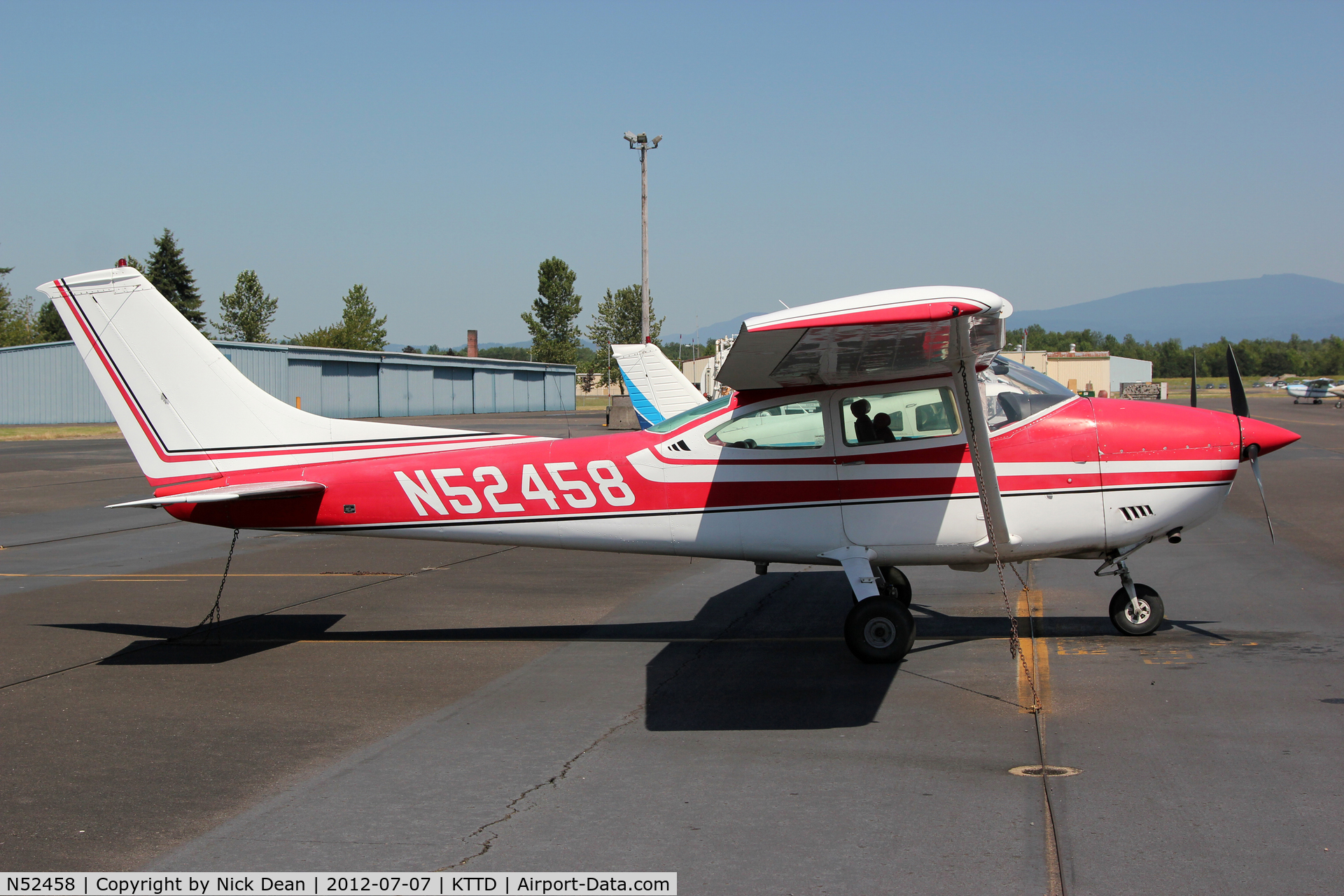 N52458, 1973 Cessna 182P Skylane C/N 18262623, KTTD/TTD