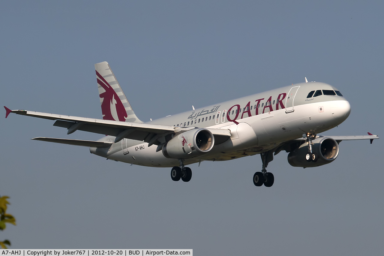 A7-AHJ, 2011 Airbus A320-232 C/N 4784, Qatar Airways