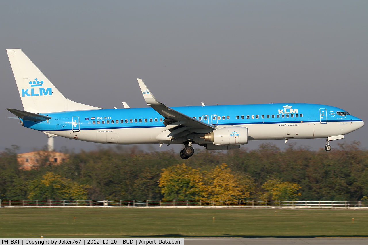 PH-BXI, 2000 Boeing 737-8K2 C/N 30358, KLM - Royal Dutch Airlines
