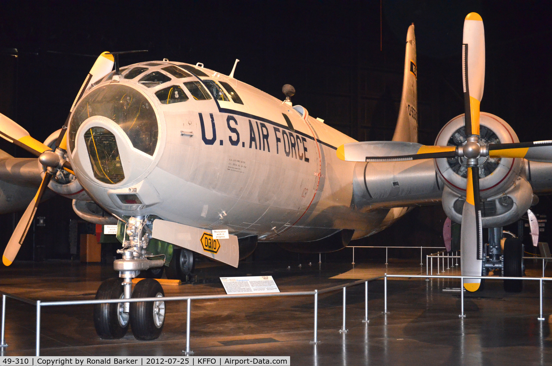49-310, 1949 Boeing B-50D-115-BO Superfortress C/N 16086, AF Museum