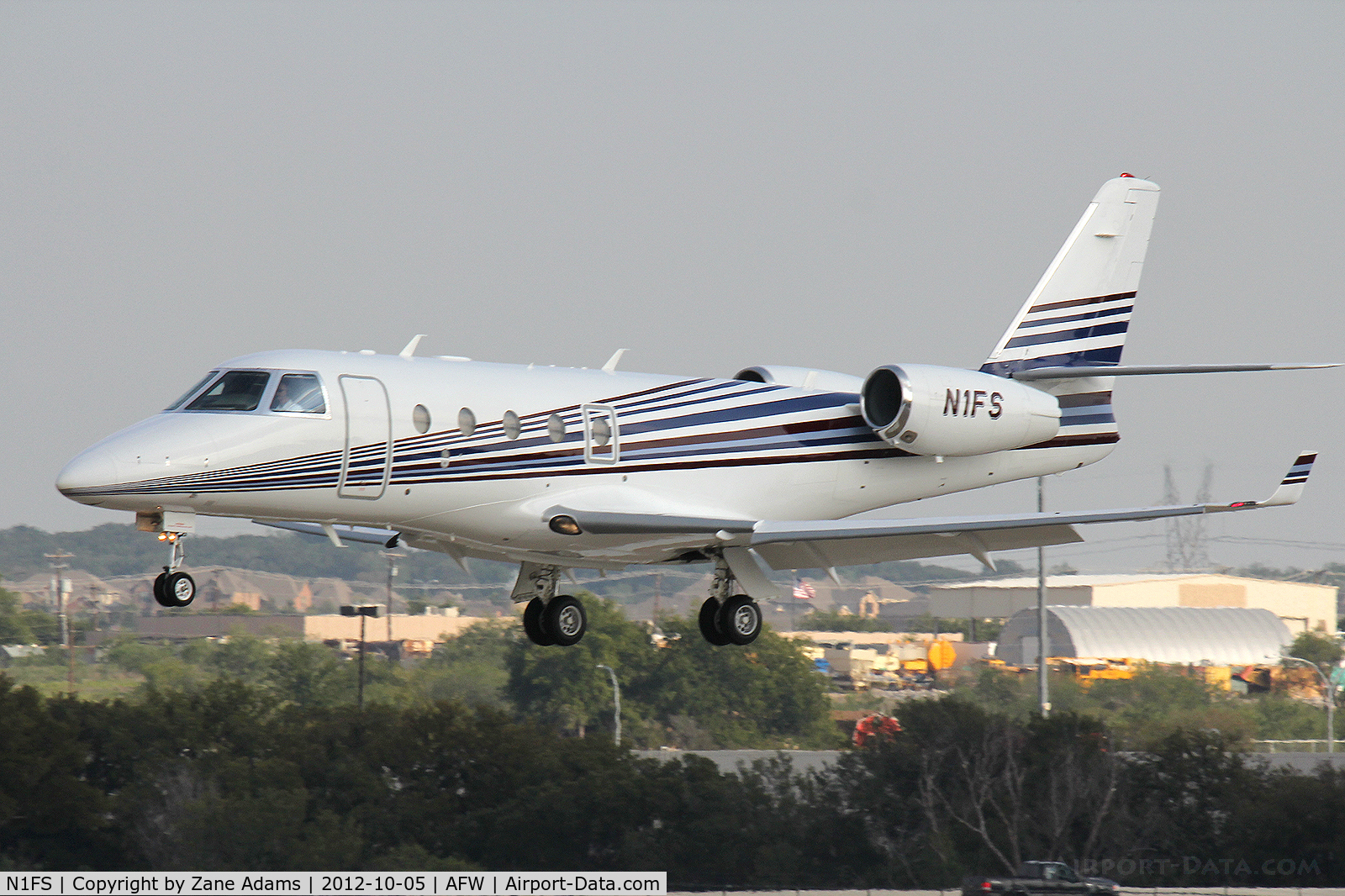 N1FS, Israel Aerospace Industries Gulfstream G150 C/N 277, At the 2012 Alliance Airshow - Fort Worth, TX