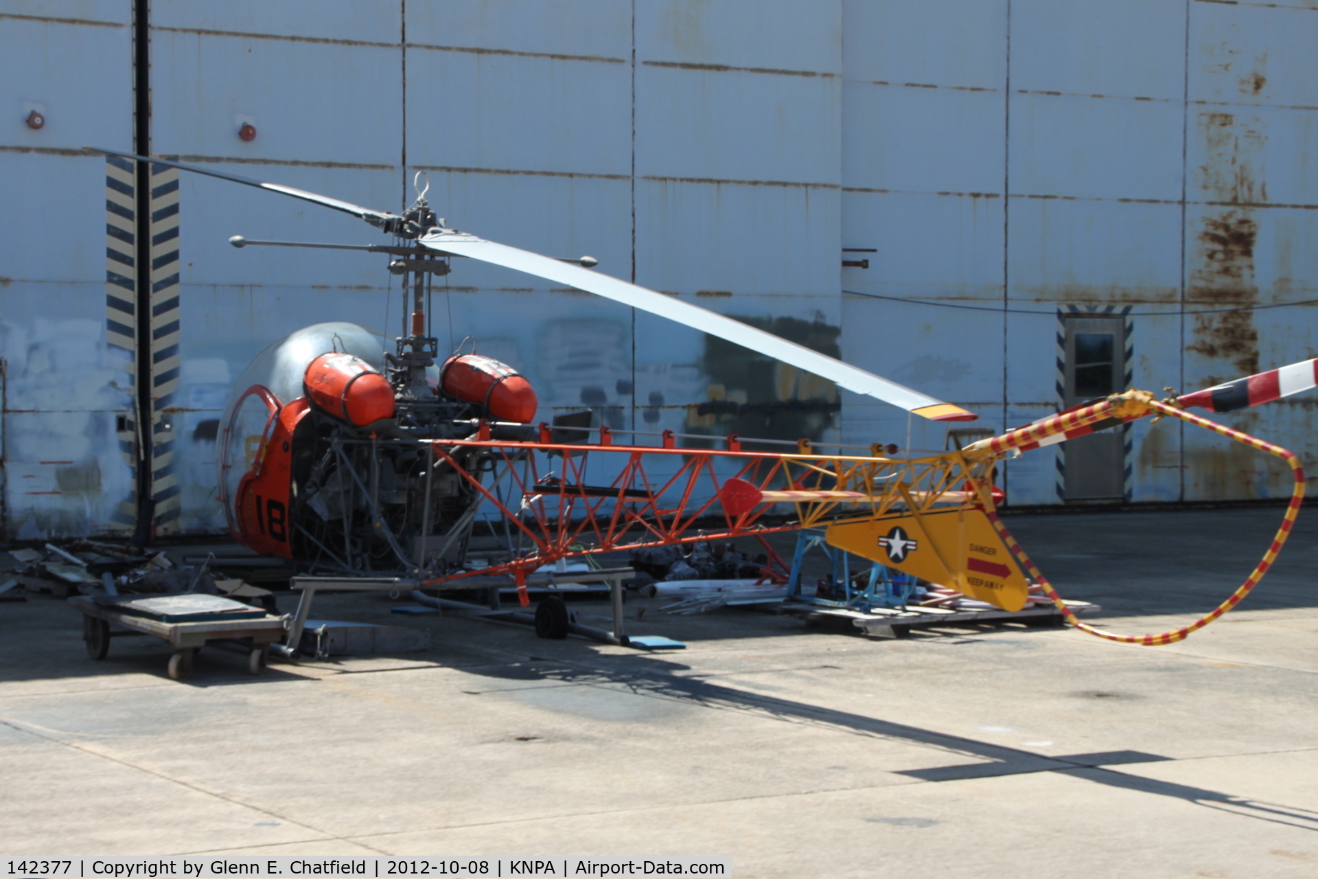 142377, 1955 Bell TH-13M Sioux C/N 1340, Naval Aviation Museum