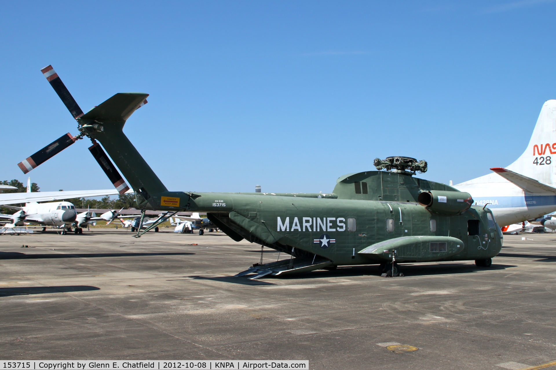 153715, Sikorsky CH-53A Sea Stallion C/N 65-105, Naval Aviation Museum