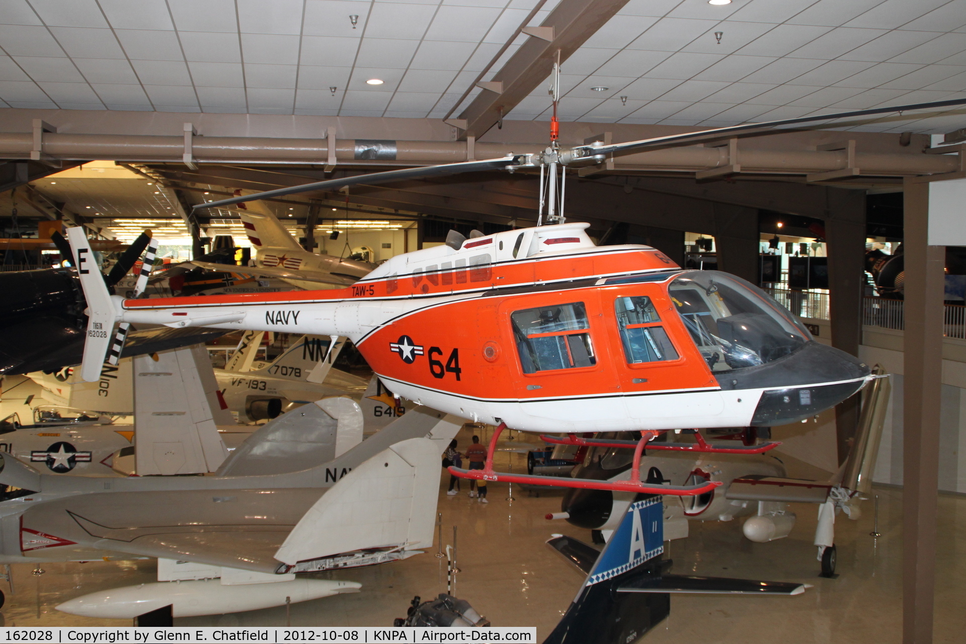 162028, Bell TH-57C Sea Ranger C/N 3707, Naval Aviation Museum