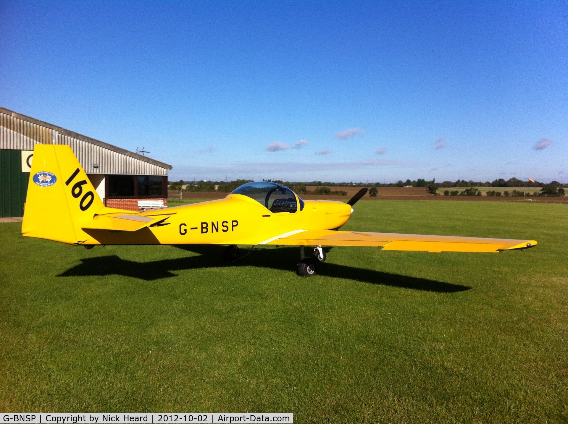 G-BNSP, 1987 Slingsby T-67M Firefly Mk2 C/N 2044, Now based at Crowfield Airfield, Suffolk