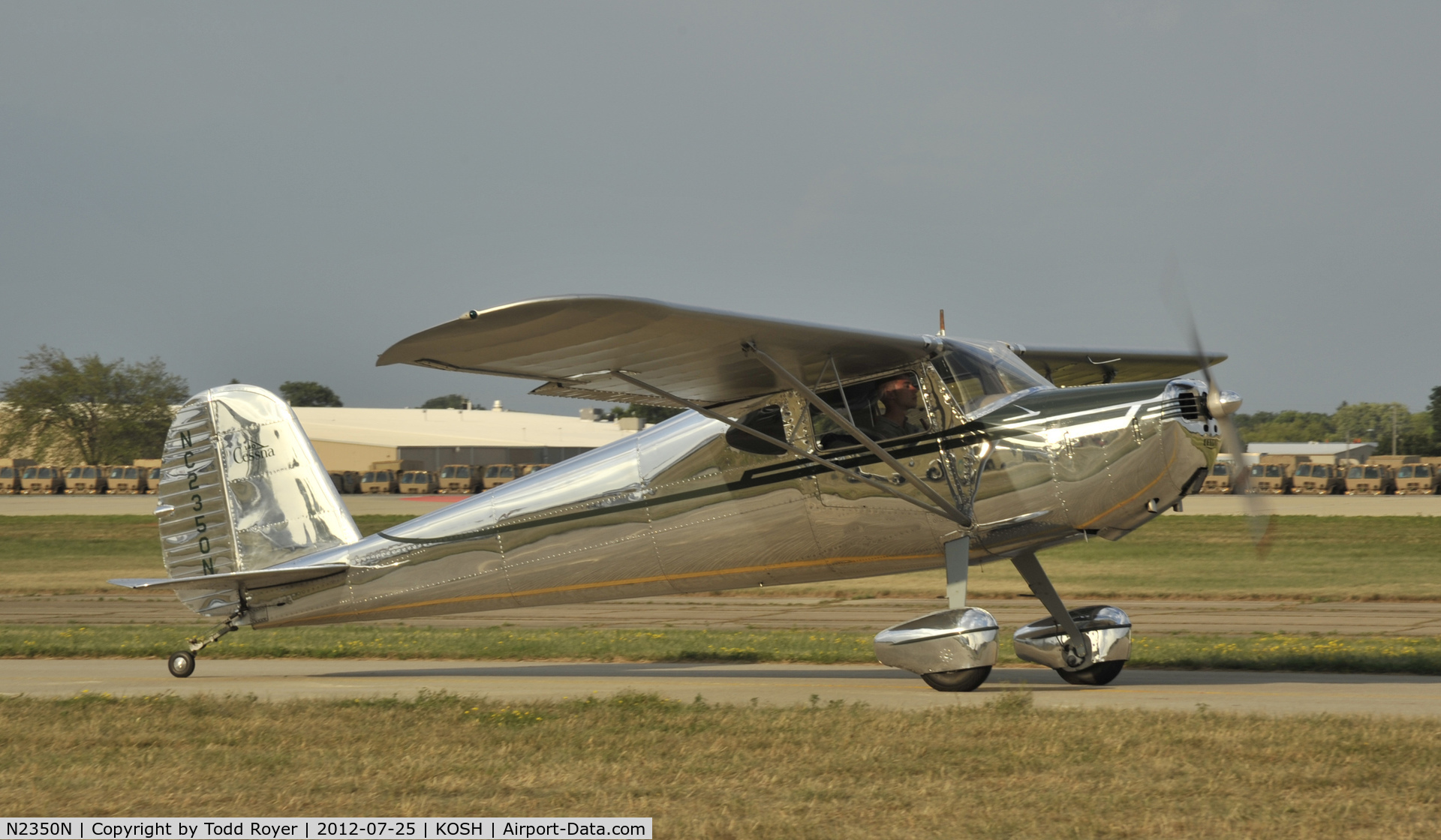 N2350N, 1947 Cessna 140 C/N 12596, Airventure 2012