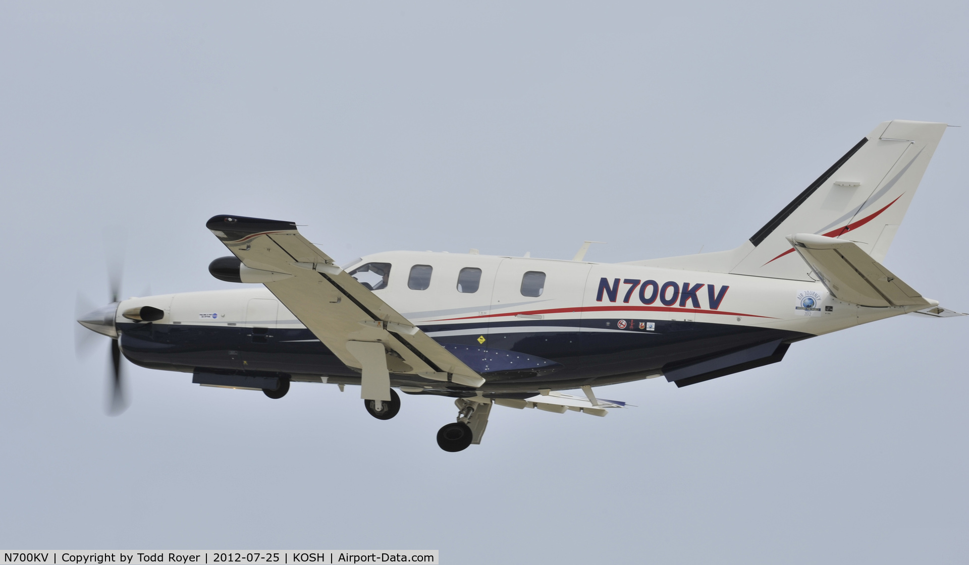 N700KV, 2004 Socata TBM-700 C/N 296, Airventure 2012