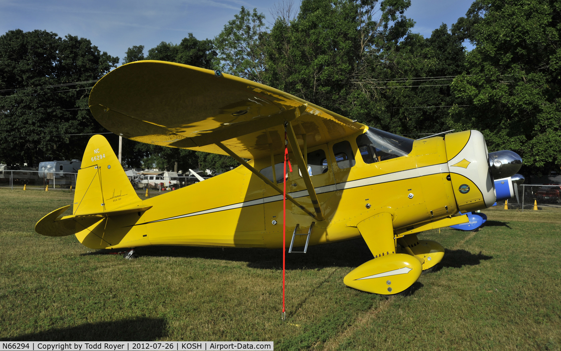 N66294, 1943 Howard Aircraft DGA-15P C/N 892, Airventure 2012