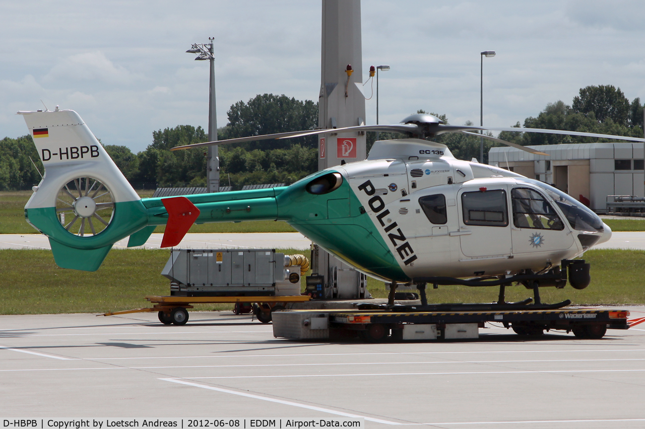 D-HBPB, Eurocopter EC-135P-2 C/N 0864, German Police