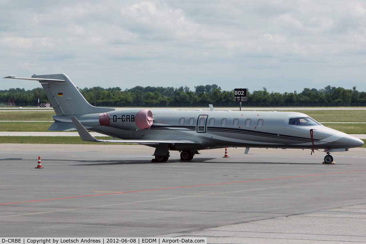 D-CRBE, 2008 Learjet 45 C/N 45-372, MHS Helicopter-Flugservice