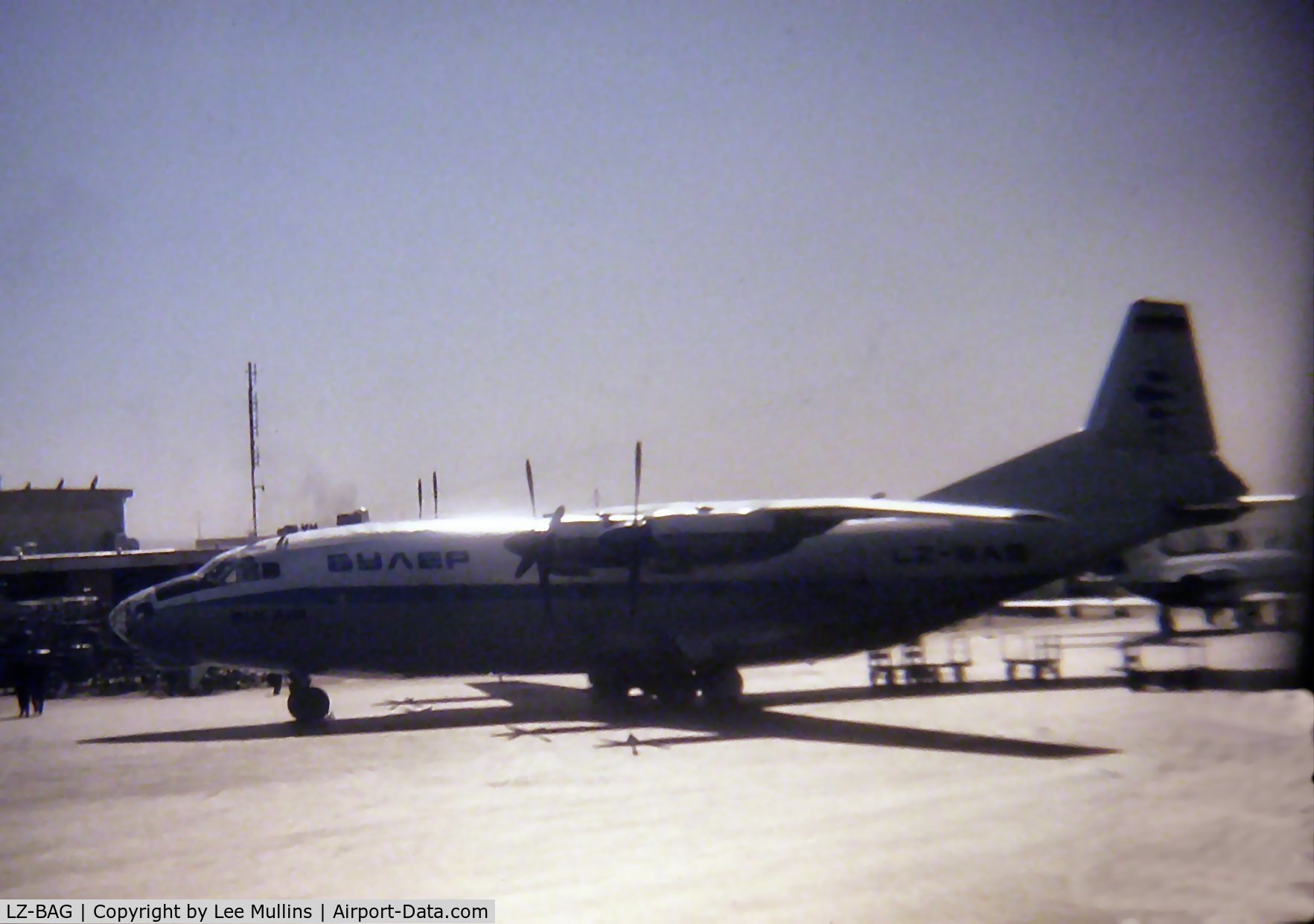 LZ-BAG, 1971 Antonov An-24B C/N 17307105, In Bulair markings. Iran C1969