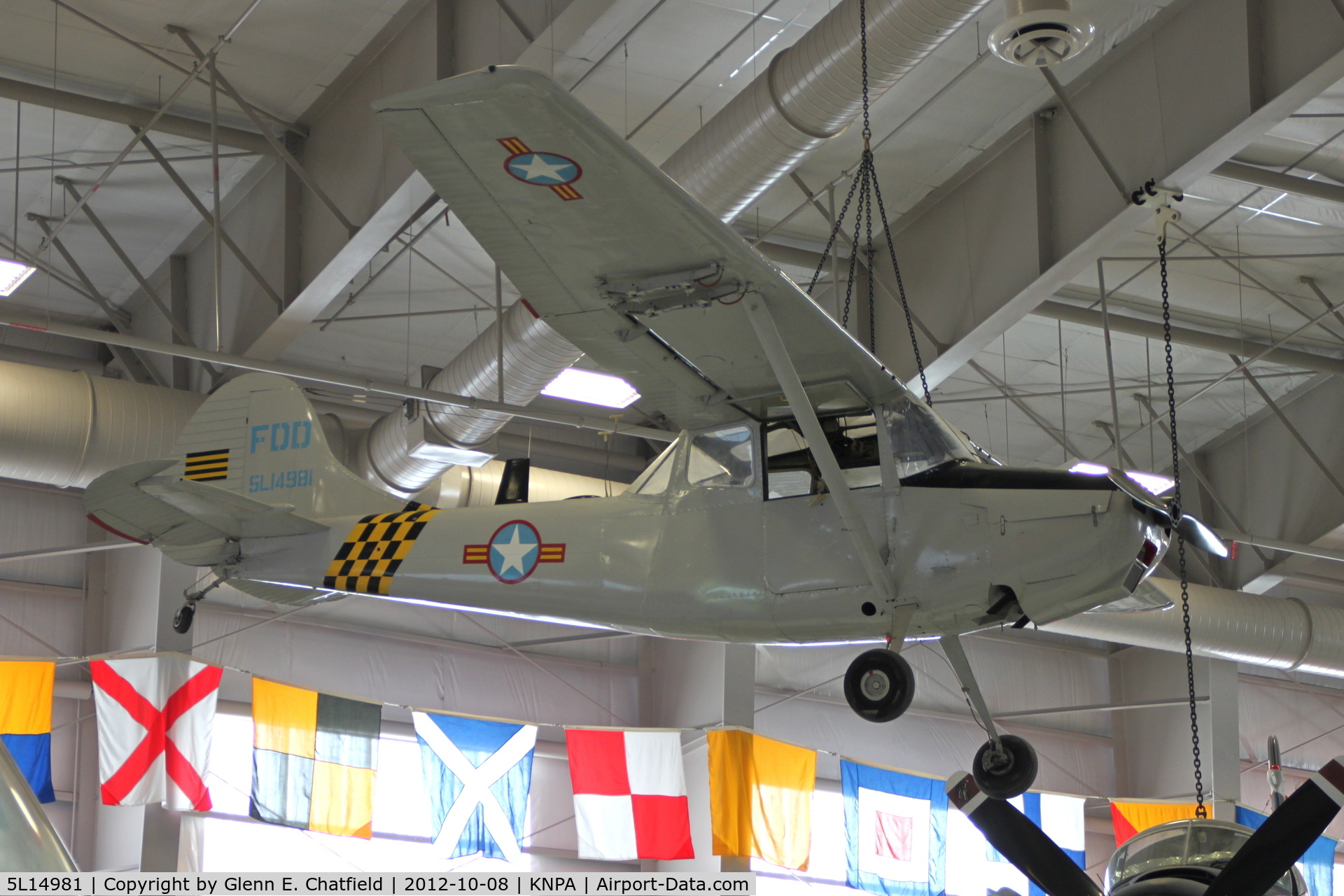5L14981, 1950 Cessna O-1A Bird Dog C/N 21866, Naval Aviation Museum