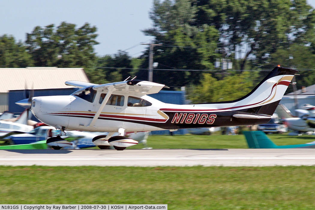 N181GS, 2006 Cessna T182T Turbo Skylane C/N T18208499, Cessna T.182T Skylane [T182-08499] Oshkosh~N 30/07/2008