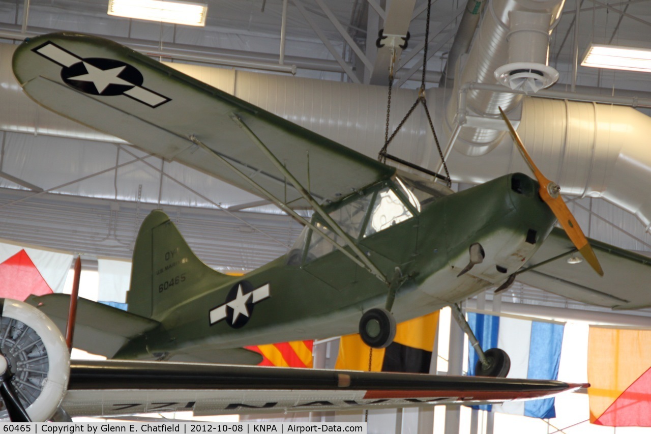 60465, 1943 Stinson L-5 Sentinel C/N 76-385, Naval Aviation Museum