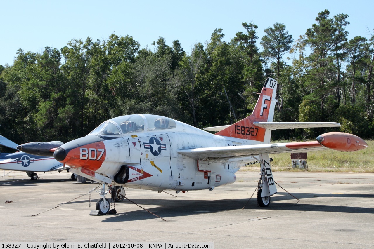 158327, Rockwell T-2C Buckeye C/N 340-18, Naval Aviation Museum
