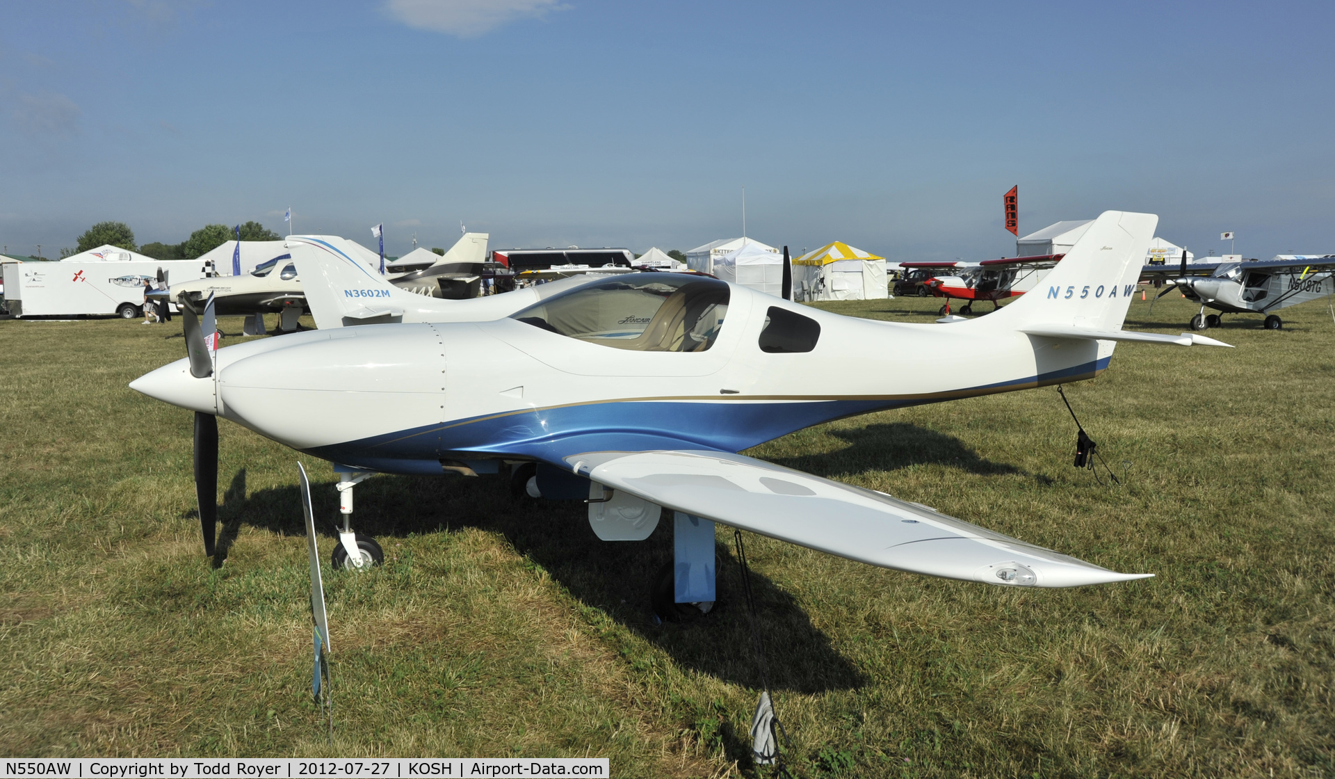 N550AW, Lancair Legacy C/N L2K-112, Airventure 2012
