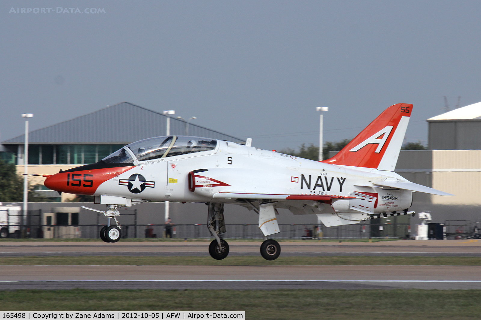 165498, Boeing T-45C Goshawk C/N C055, At the 2012 Alliance Airshow - Fort Worth, TX