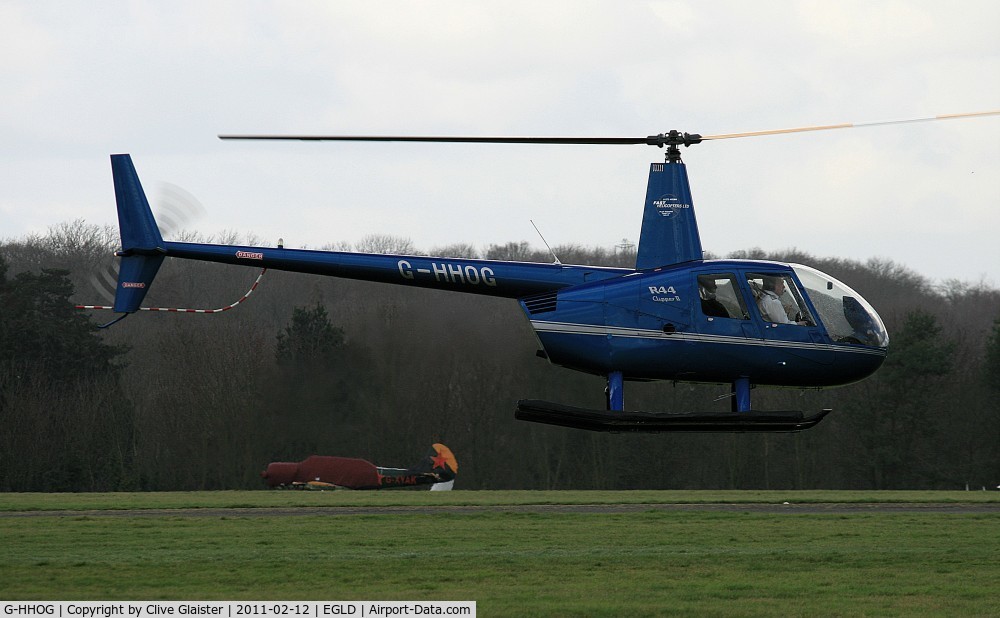 G-HHOG, 2004 Robinson R44 Clipper II C/N 10584, Originally owned to, Longmint Properties Ltd in February 2005 and currently with, FAST Helicopters Ltd since January 2007. De-registered 2012-09-05 to N4783R