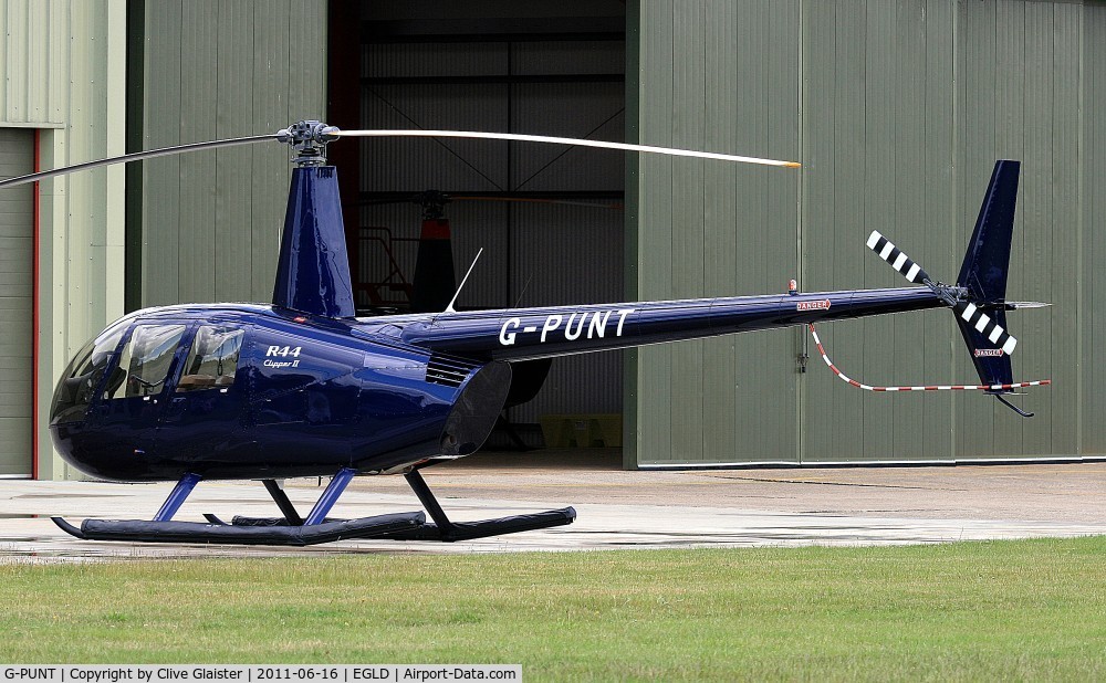 G-PUNT, 2010 Robinson R44 Clipper II C/N 12979, Originally and currently in private hands in June 2010.