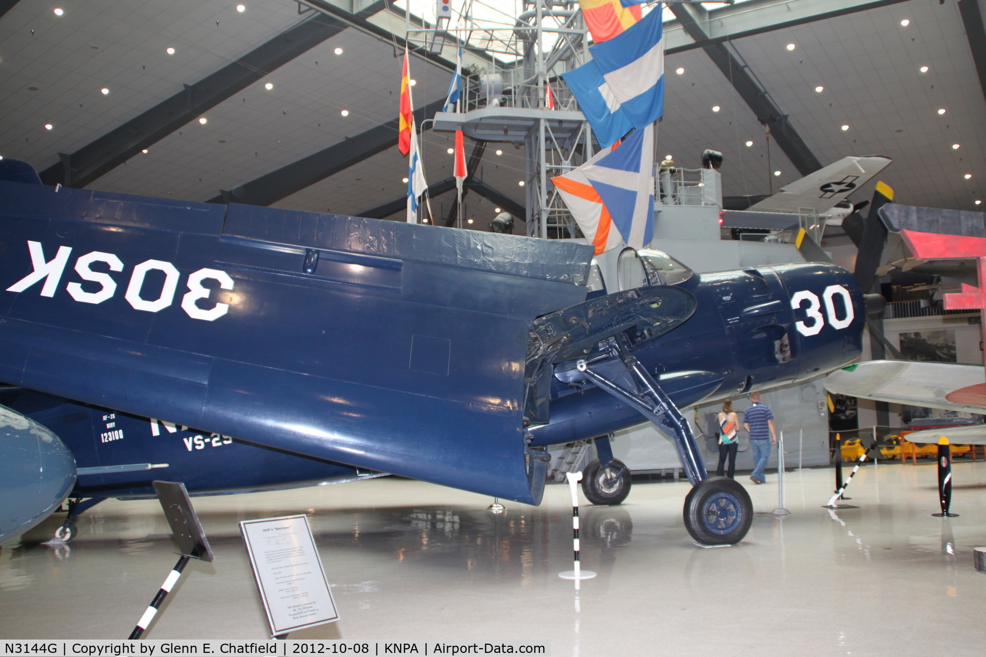 N3144G, Grumman AF-2S C/N 123100, Naval Aviation Museum