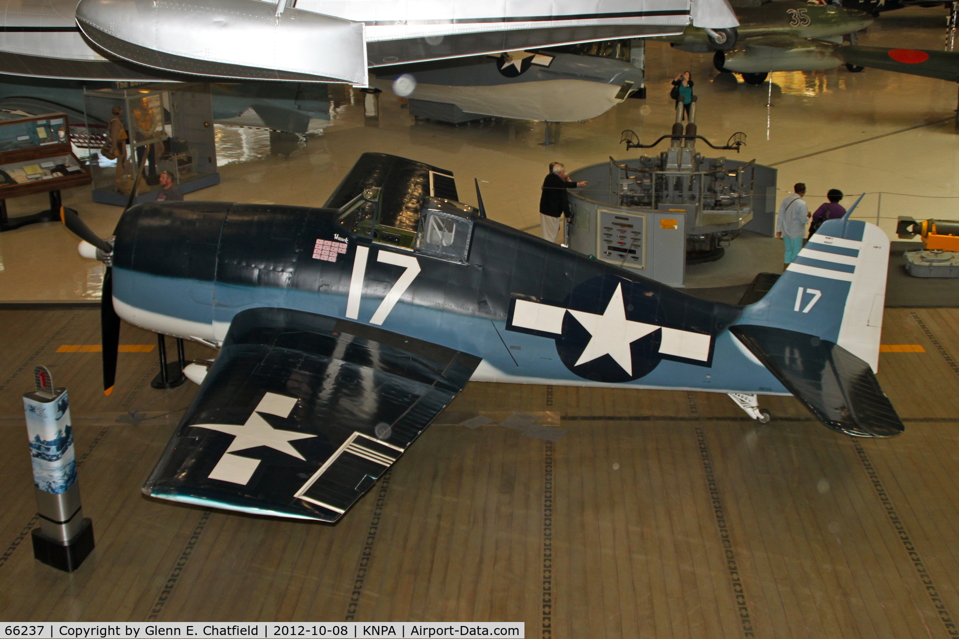 66237, Grumman F6F-3 Hellcat C/N A-1257, Naval Aviation Museum
