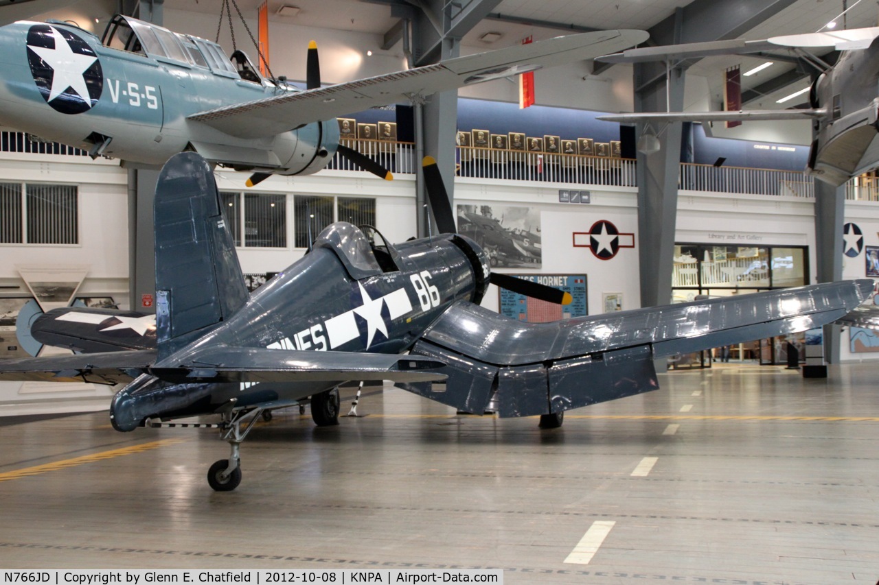 N766JD, Goodyear FG-1D Corsair C/N 3507, Naval Aviation Museum