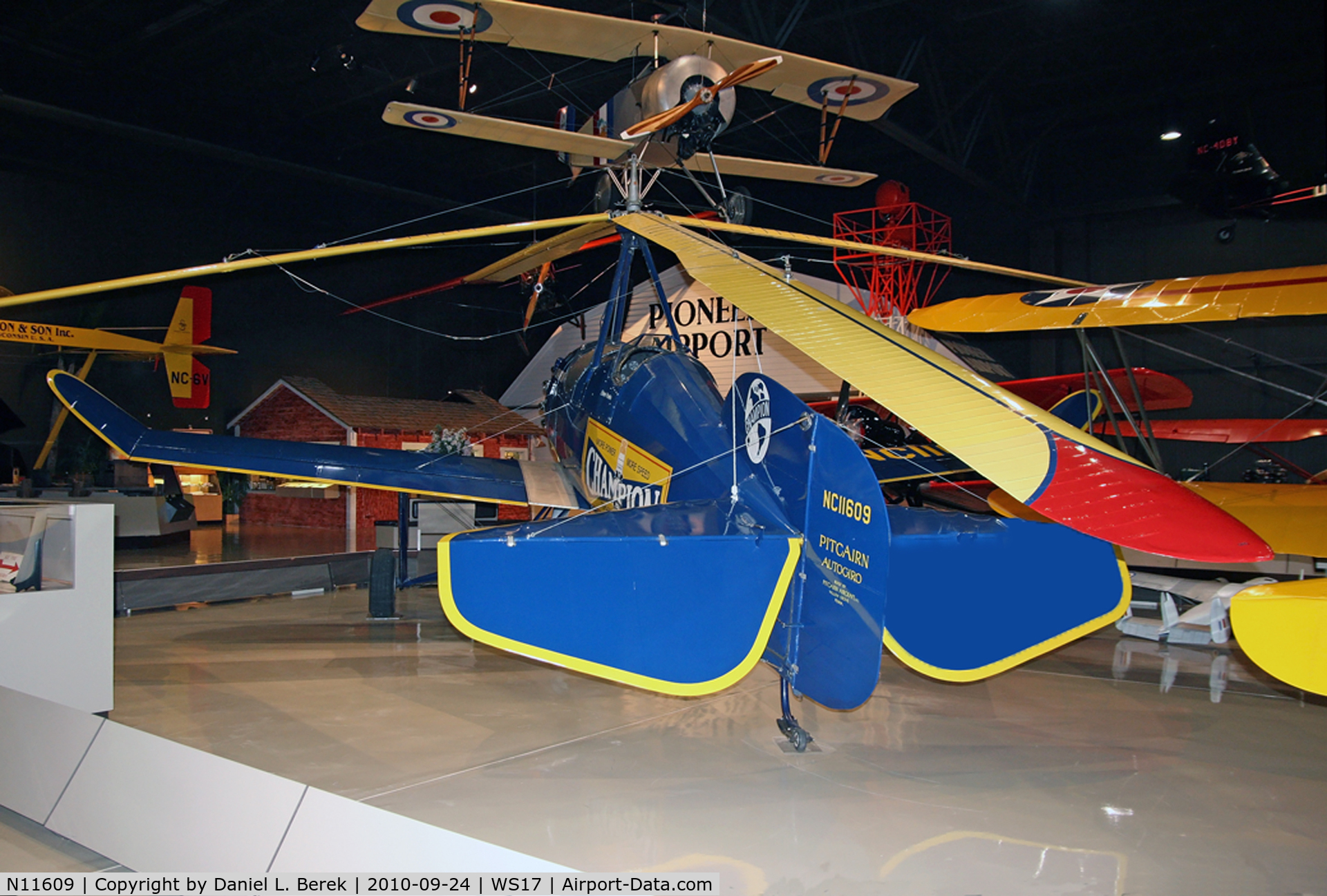 N11609, 1931 Pitcairn-Cierva PCA-2 C/N B-27, Sitting pretty at the EAA AirVenture Museum