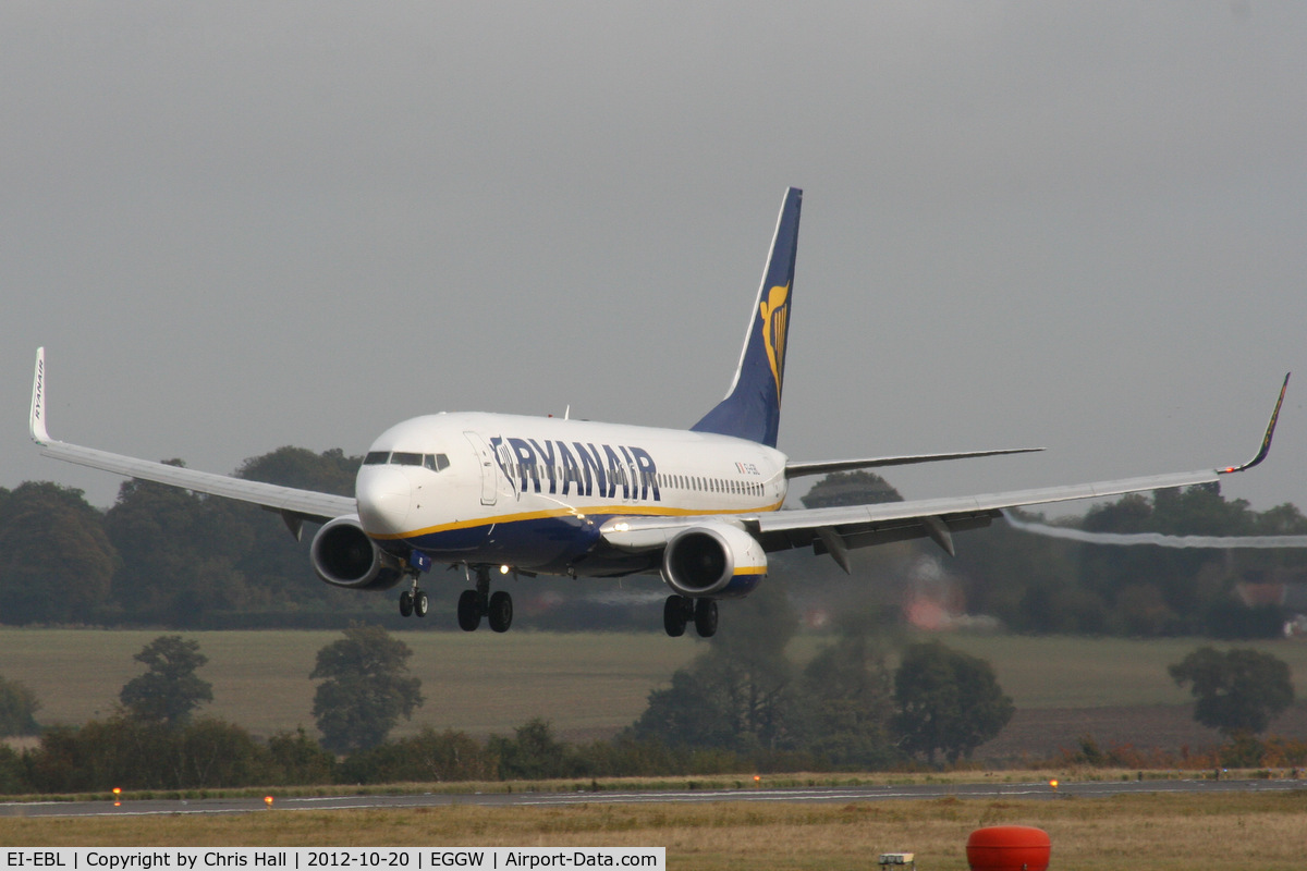 EI-EBL, 2009 Boeing 737-8AS C/N 37529, Ryanair