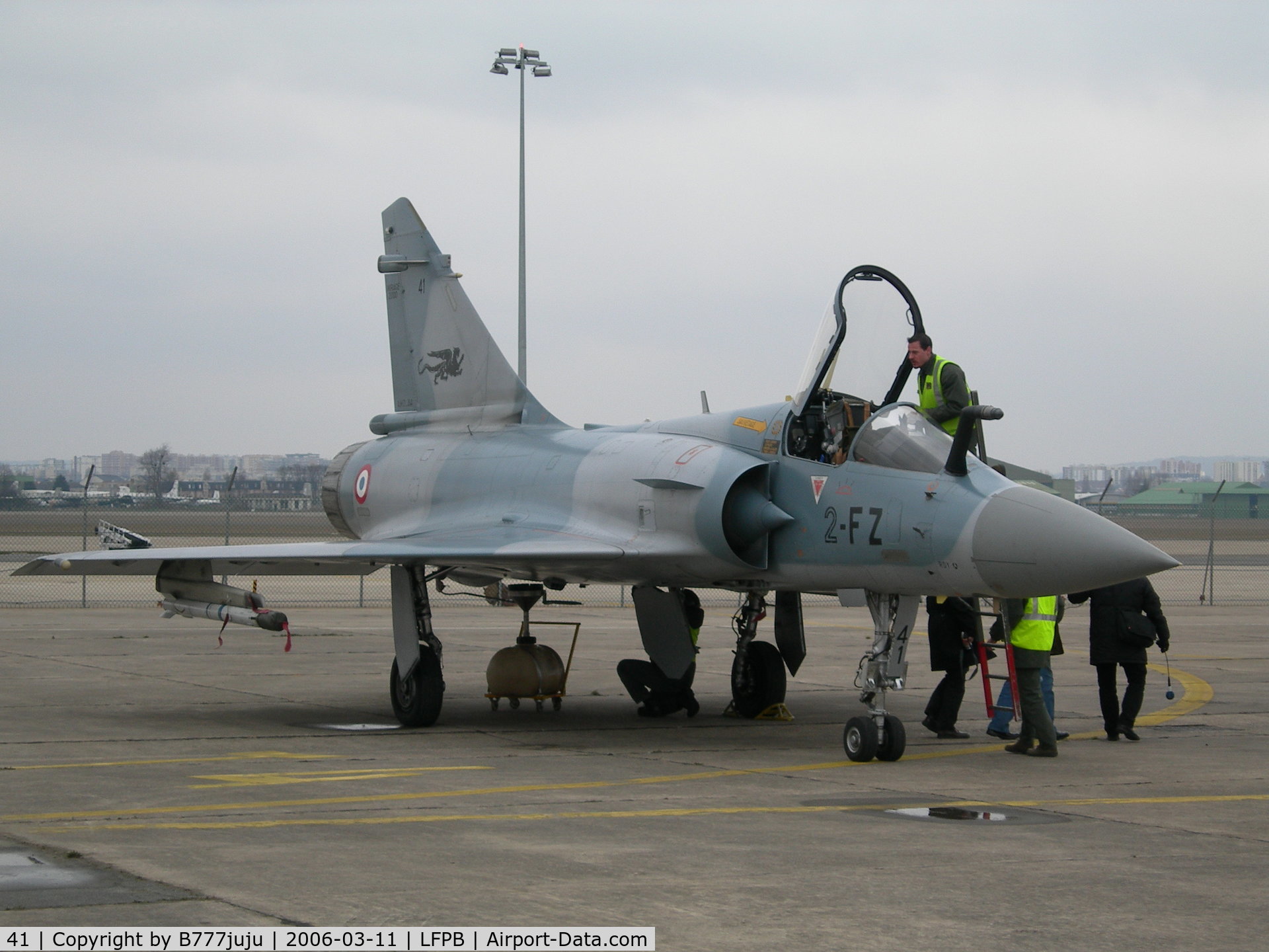41, Dassault Mirage 2000-5F C/N 197, during Women day at Musée de l'air, Fly by Caroline Aigle