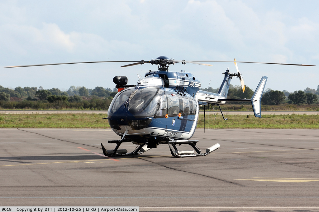 9018, 2002 Eurocopter-Kawasaki EC-145 (BK-117C-2) C/N 9018, Gendarmerie Nationale