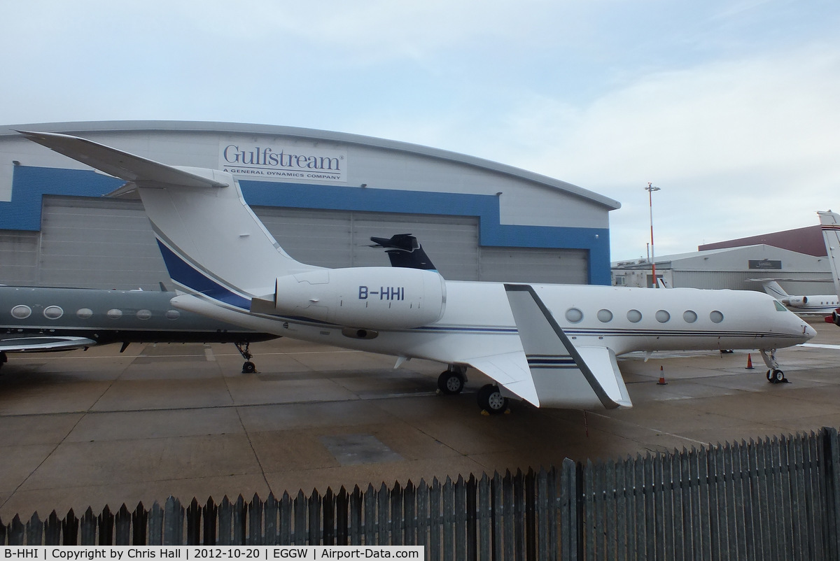 B-HHI, 2012 Gulfstream Aerospace GV-SP (G550) C/N 5377, Metrojet