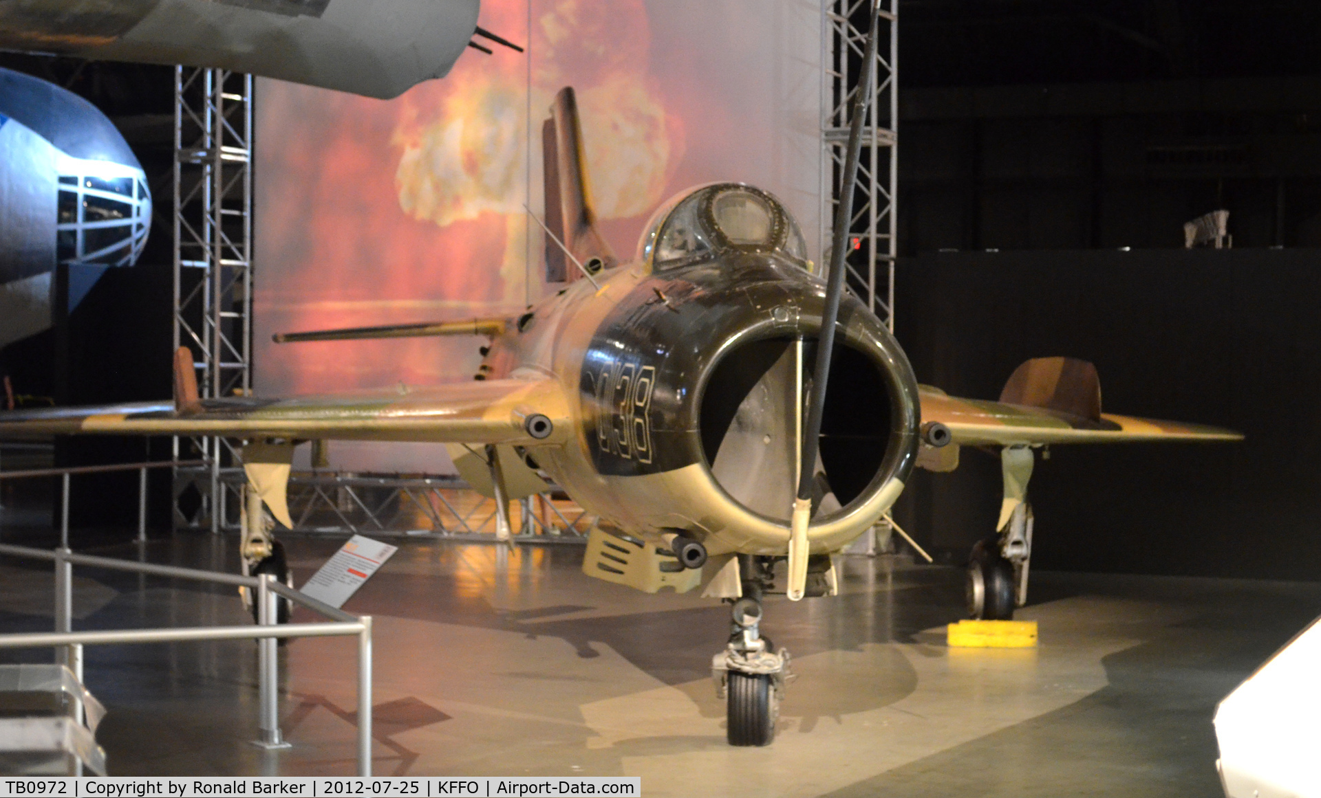 TB0972, Mikoyan-Gurevich MiG-19S C/N 0915372, AF Museum