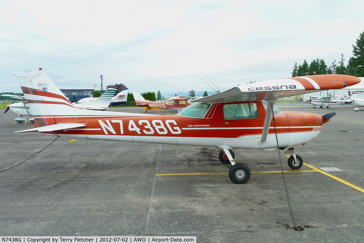 N7438G, 1973 Cessna 150L C/N 15074655, 1973 Cessna 150L, c/n: 15074655