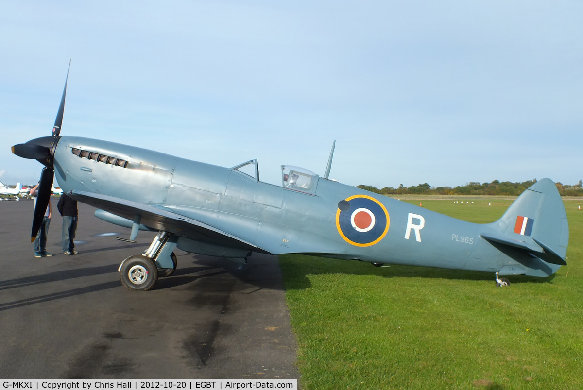 G-MKXI, 1944 Supermarine 365 Spitfire PR.XI C/N 6S/504719, at Turweston's 