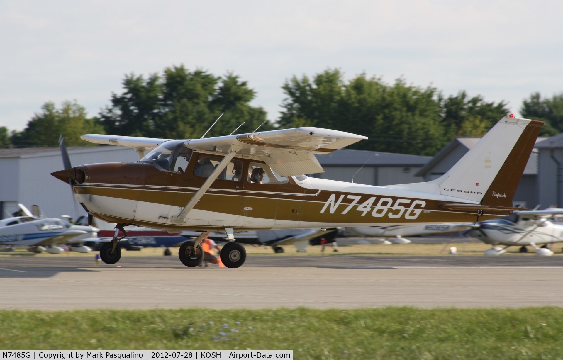 N7485G, 1970 Cessna 172K Skyhawk C/N 17259185, Cessna 172K