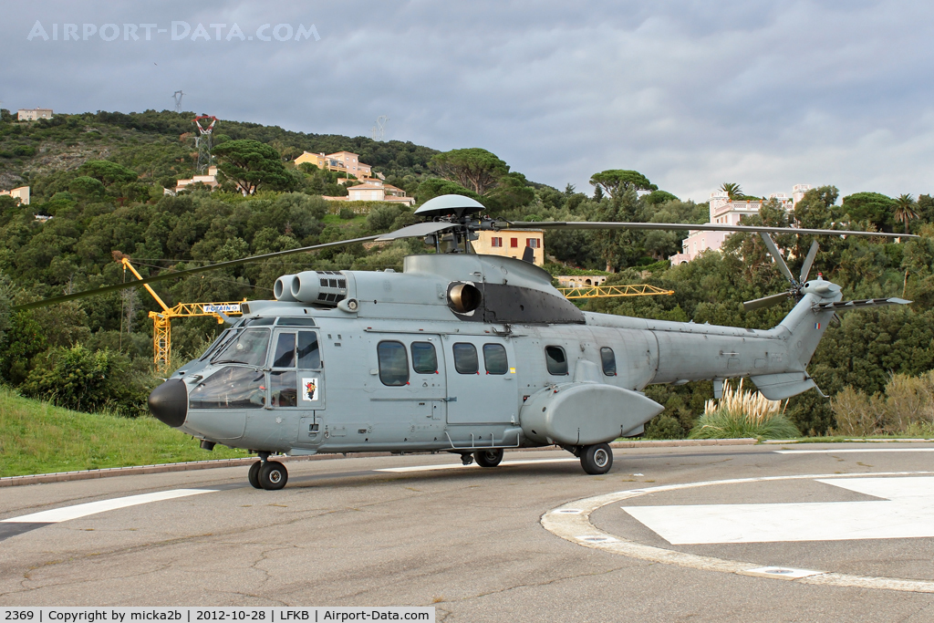 2369, Eurocopter AS-532UL Cougar C/N 2369, Parked at Heliport