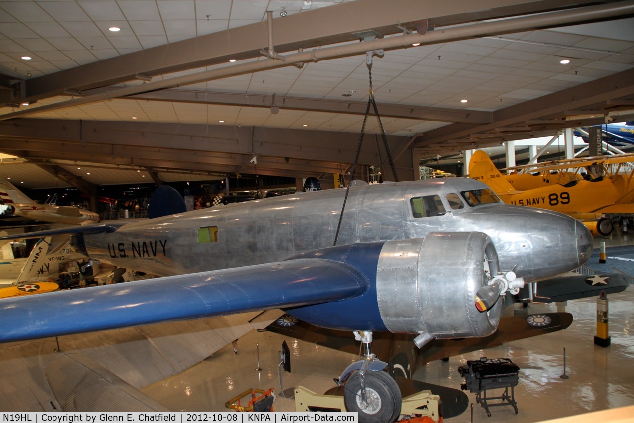 N19HL, 1938 Lockheed Electra 10-A C/N 1130, Naval Aviation Museum