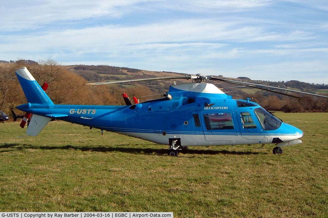 G-USTS, 1982 Agusta A109A II C/N 7275, Agusta A.109A-2 [7725] Cheltenham Racecourse~G 16/03/2004