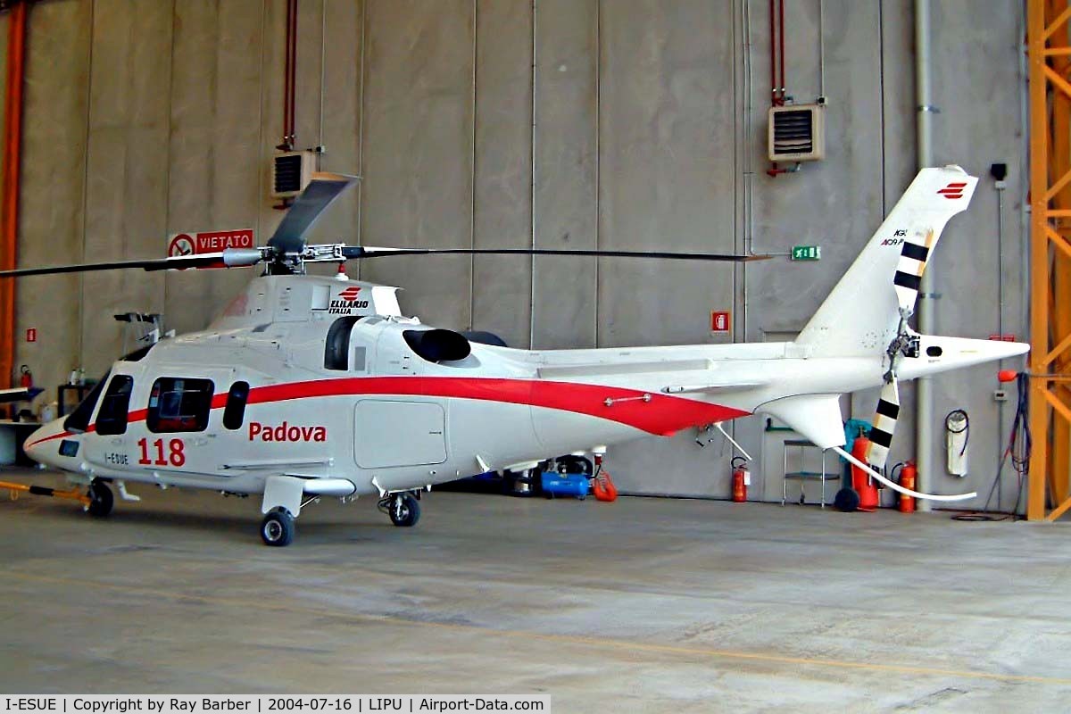 I-ESUE, Agusta A-109E Power C/N 11124, Agusta A.109E Power [11124] Padova~I 16/07/2004