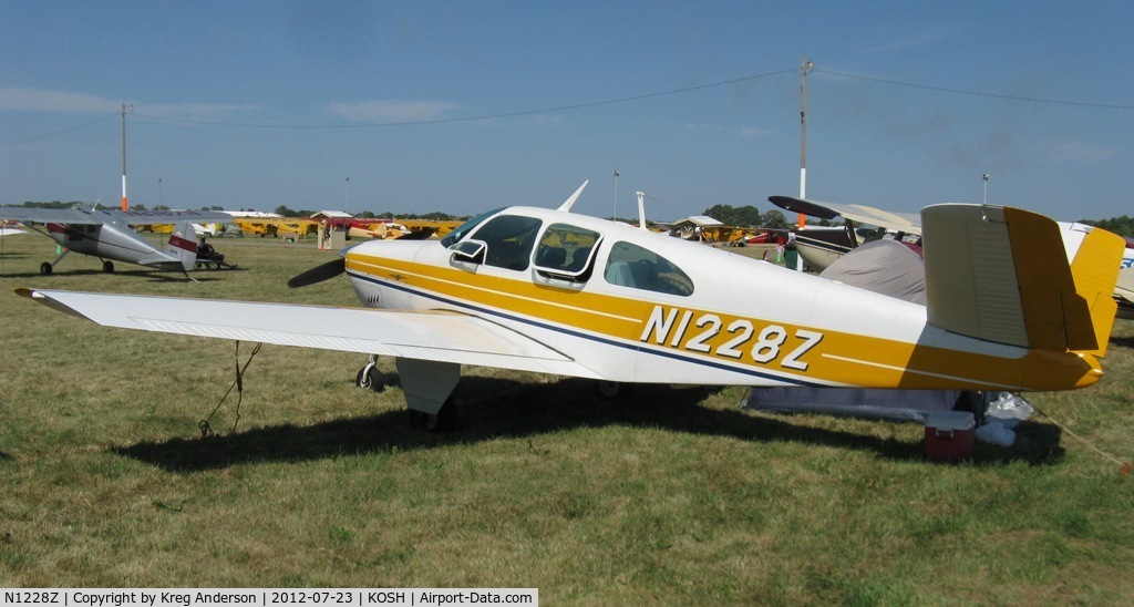 N1228Z, 1961 Beech N35 Bonanza C/N D-6688, EAA AirVenture 2012
