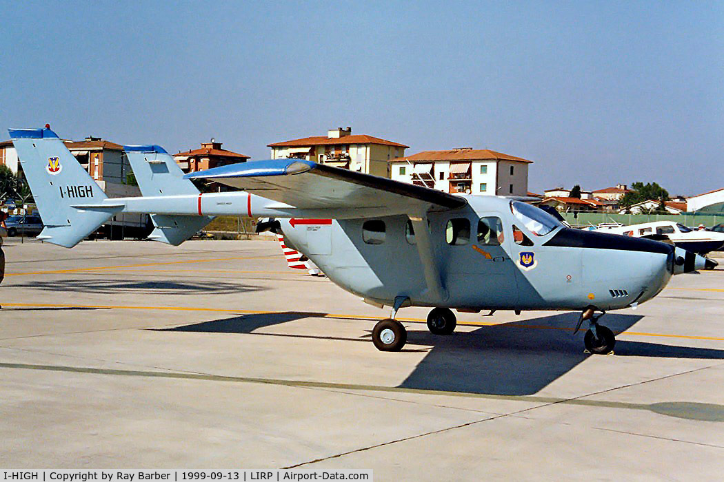 I-HIGH, 1973 Reims FT337GP C/N 0007, R/Cessna FT.337GP Super Skymaster [0007] Pisa~I 13/09/1999