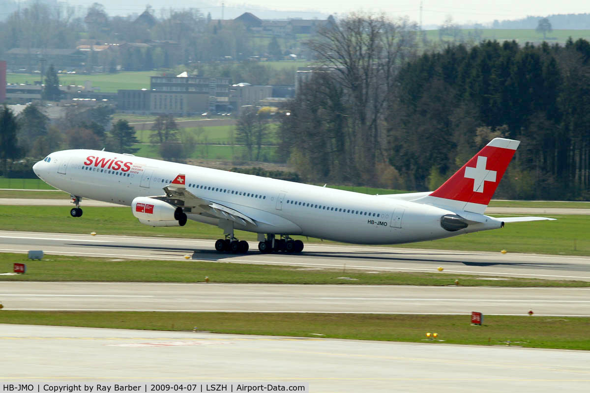 HB-JMO, 1997 Airbus A340-313 C/N 179, Airbus A340-313X [179] (Swiss International Air Lines) Zurich~HB 07/04/2009