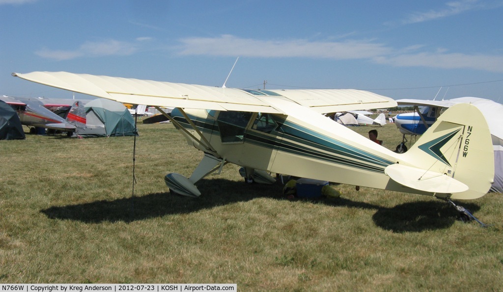 N766W, 1960 Piper PA-22-150 C/N 22-7295, EAA AirVenture 2012