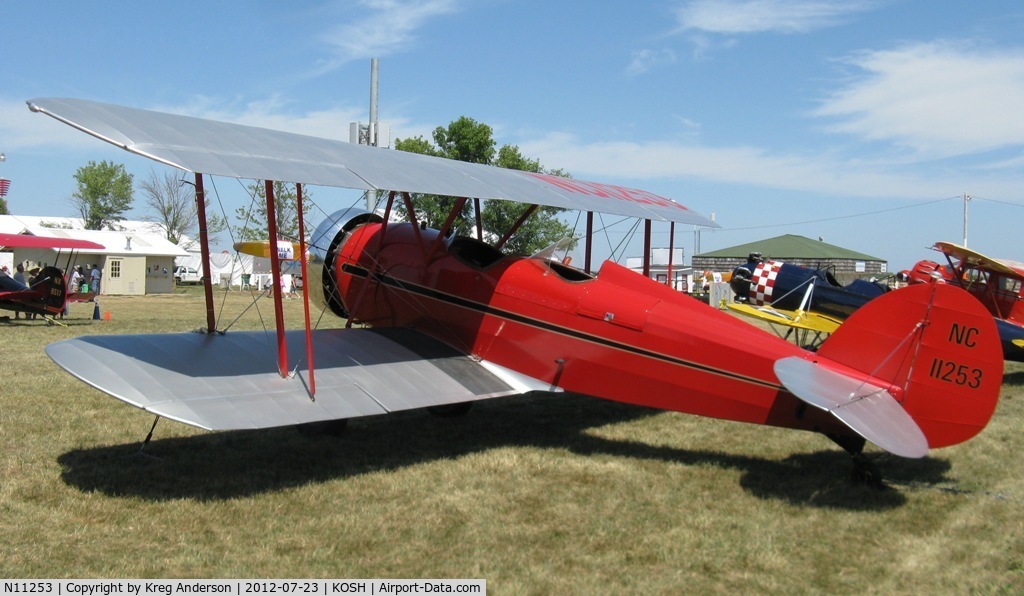 N11253, 1931 Waco ASO C/N 3212, EAA AirVenture 2012